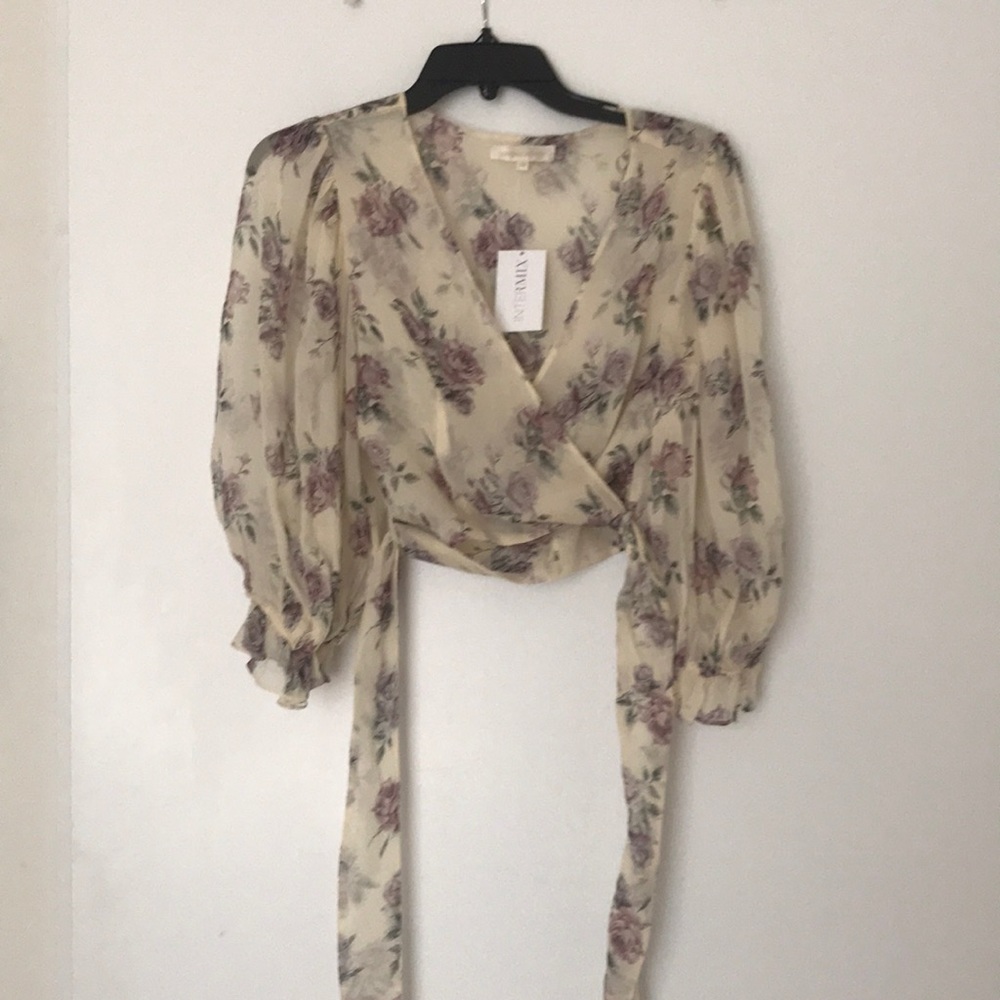 Loveshack fancy blouse